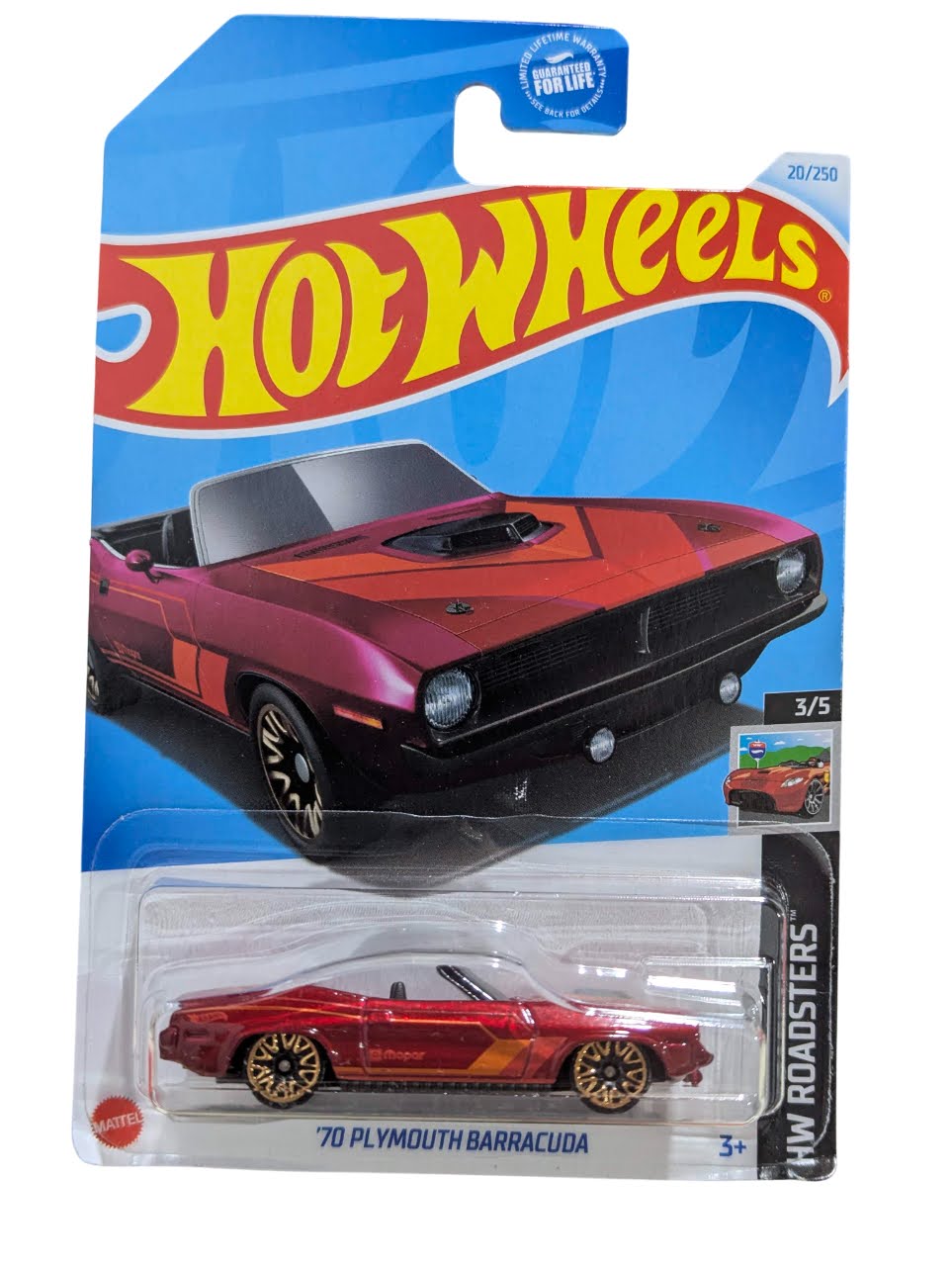 Hot Wheels Basicos 70 Plymouth Barracuda