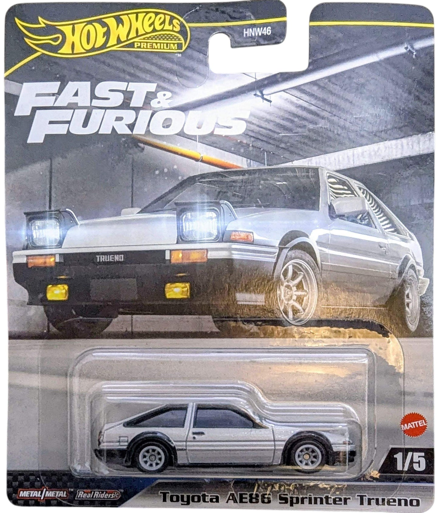 Hot Wheels Premium Toyota AE86 Sprinter Trueno