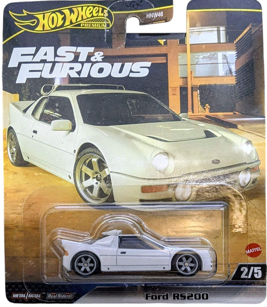 Hot Wheels Premium Ford RS200