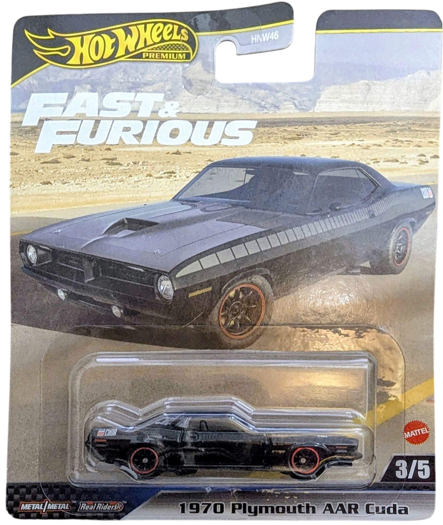 Hot Wheels Premium Plymouth AAR Cuda 1970