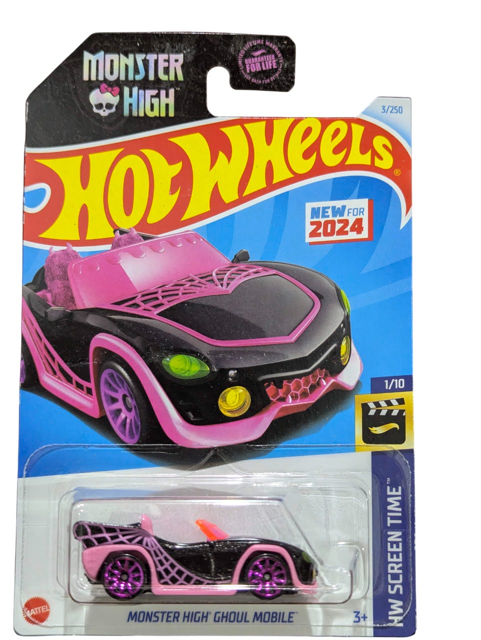 Hot Wheels Basicos Monster High Ghoul Mobile