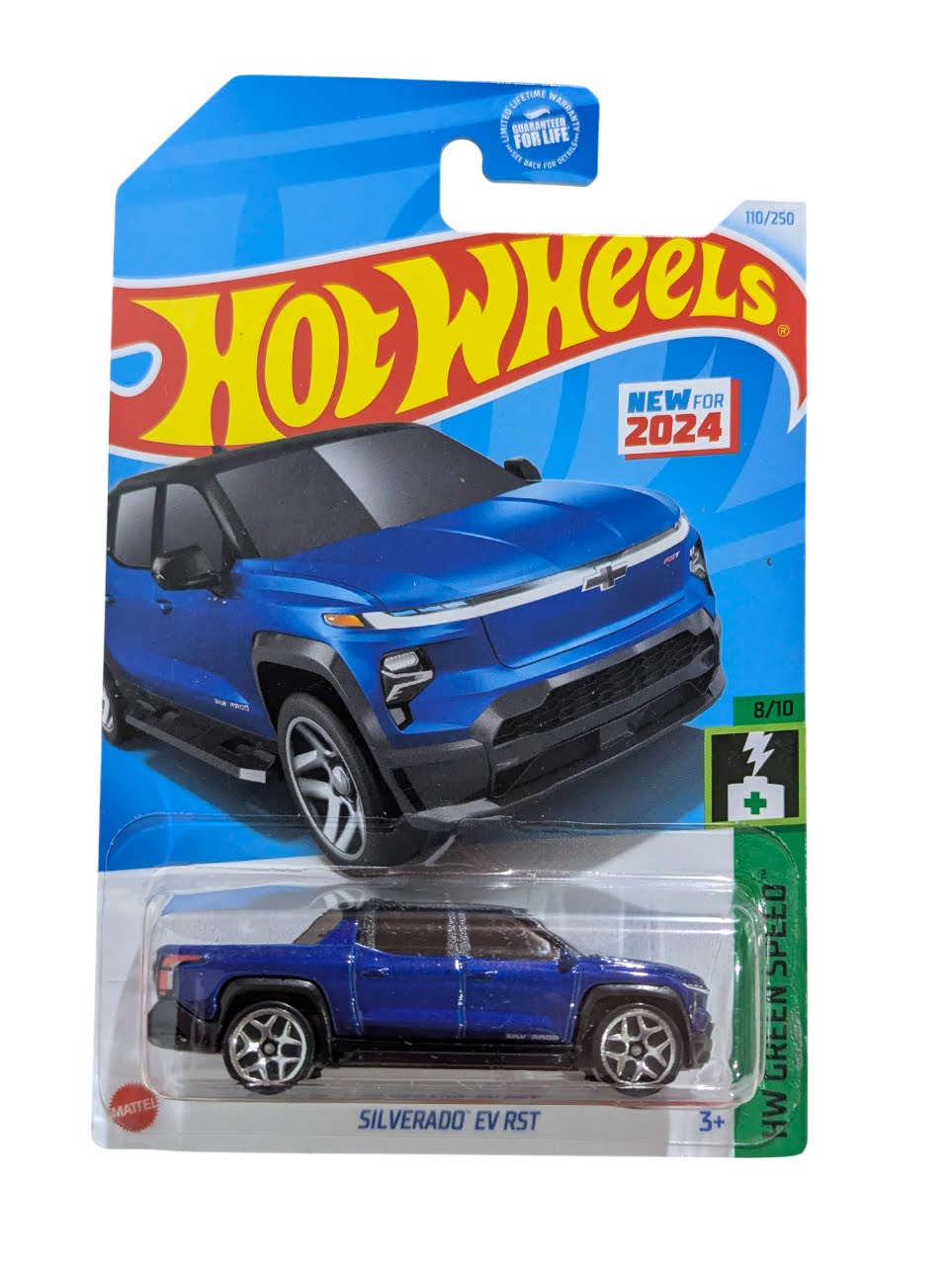 Hot Wheels Basicos Silverado Ev Rst