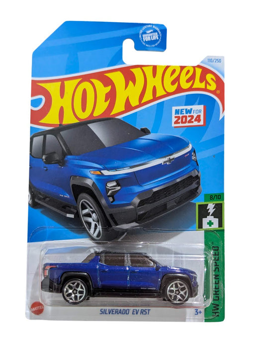 Hot Wheels Basicos Silverado Ev Rst
