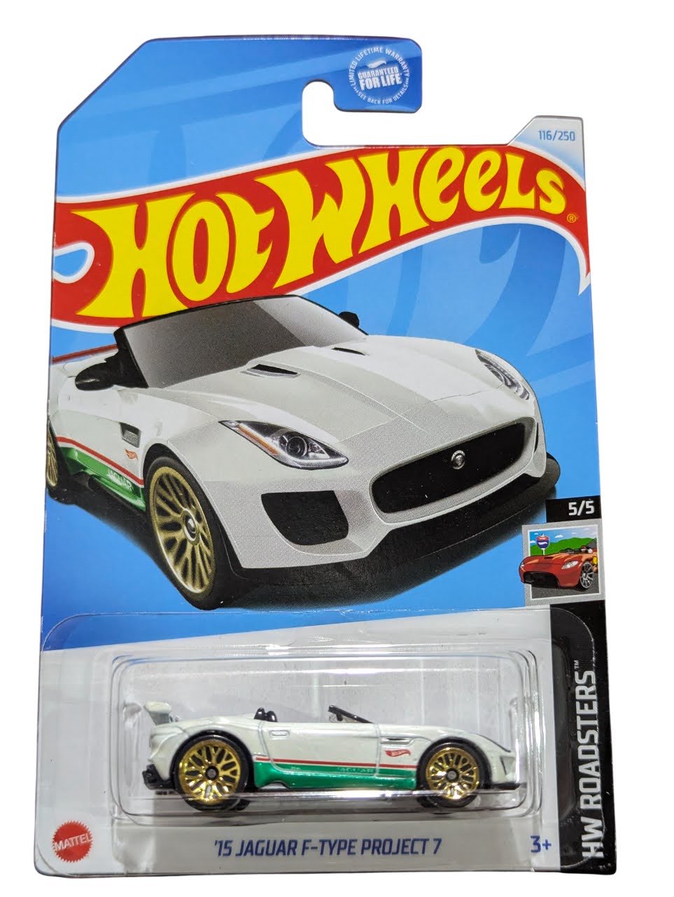 Hot Wheels Basicos 15 Jaguar F-type Project 7